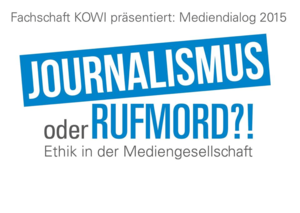 Plakat Hohenheimer Mediendialog 2015